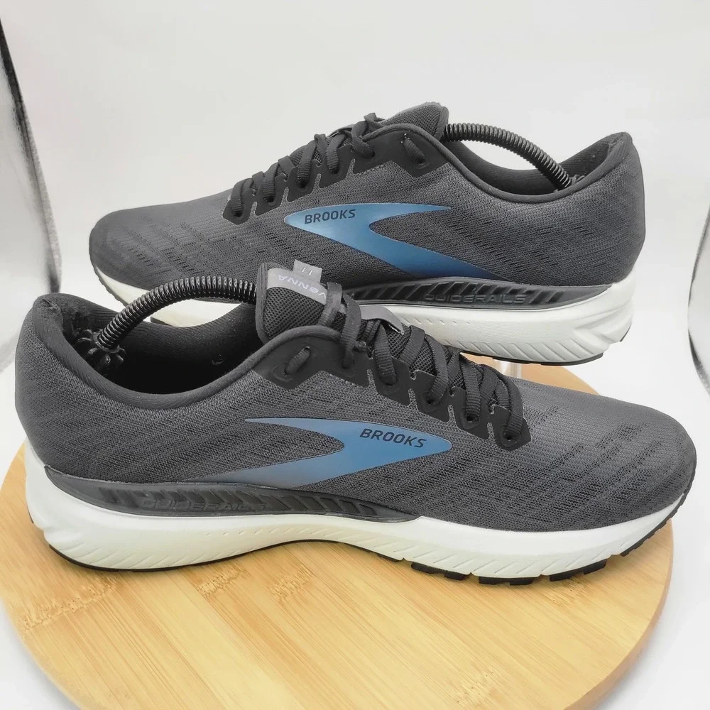 Brooks Ravenna 11 Mens Running Shoes Grey Blue 1103301D060 Size 11.5
